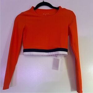 Anthropologie Wilo Contra Long Sleeve Top Size S